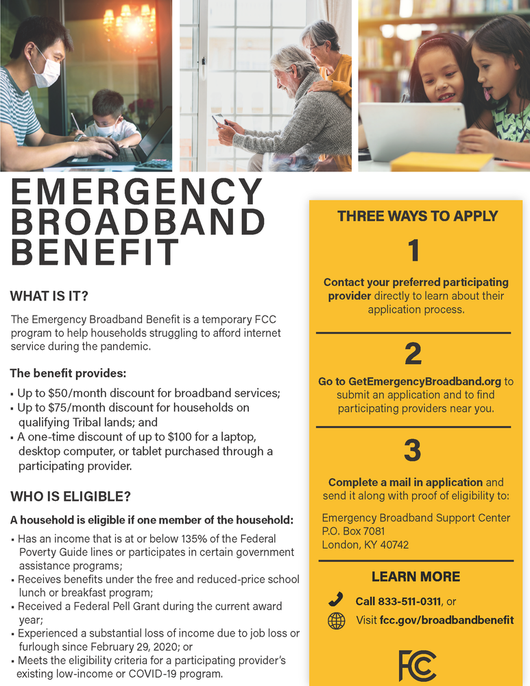Emergency Broadband Benefit