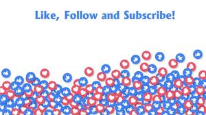 Like, Follow and Subscribe!