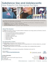 Substance Use and Adolescents | Recognize the Signs